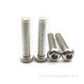 Hex Bolts Cnc ISO7380 Hexagon Socket Button Head Cap Screw Manufactory